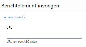 Editor berichtelement ABC news
