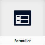 Editor berichtelement icoon formulier