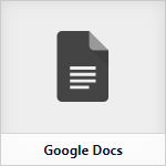 Editor berichtelement icoon Google Docs