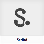 Editor berichtelement icoon Scribd