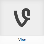 Editor berichtelement icoon Vine