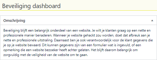 Sectie beveiliging
