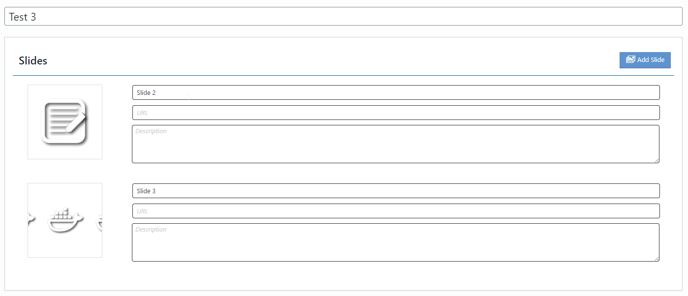 Thema slider slides